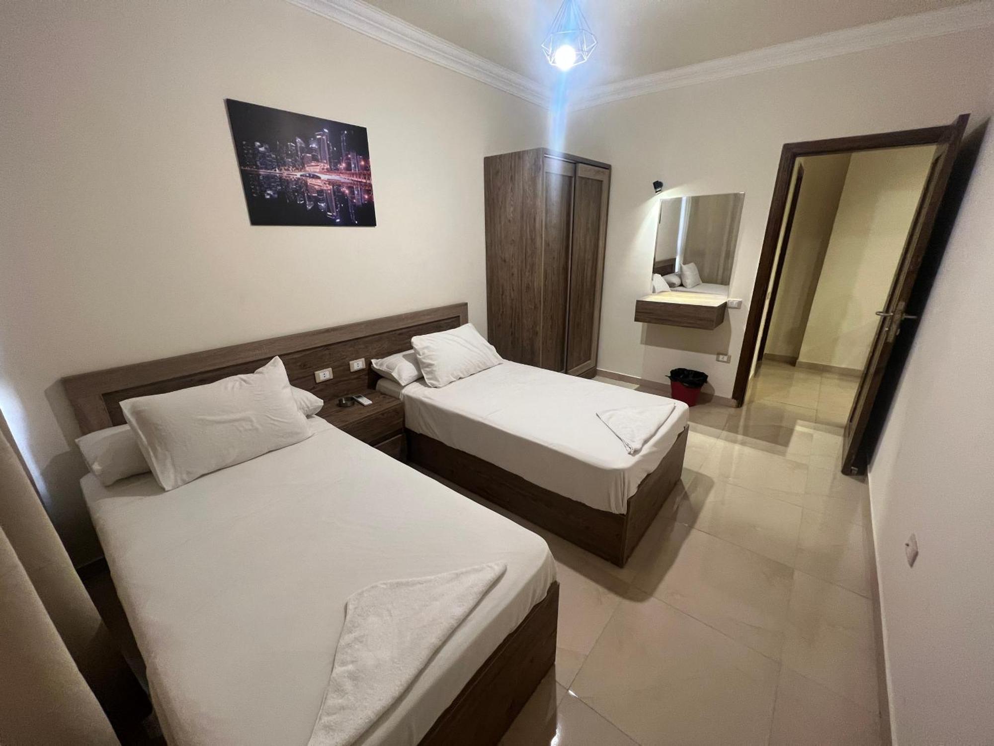 Ferienwohnung Marina Sky Hurghada Exterior foto